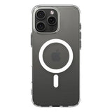 iPhone 16 Pro Spigen Ultra Hybrid Mag Cover - Hvid / Klar