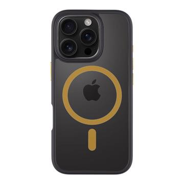 iPhone 16 Pro Tactical MagForce Hyperstealth 2.0 MagSafe Cover - sort / gul