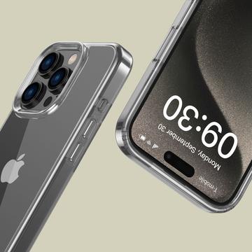 iPhone 16 Pro Tech-Protect Flexair Hybrid Cover - Gennemsigtig