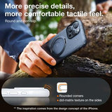iPhone 16 Pro Torras O Fitness Cover med 360 kickstand - MagSafe-kompatibel - Hvid