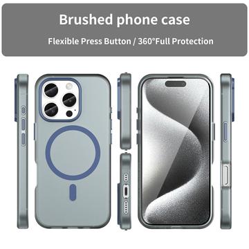 iPhone 16 Pro UltraGuard Matte MagSafe Cover - mørkeblå