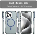 iPhone 16 Pro UltraGuard Matte MagSafe Cover - mørkeblå