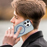 iPhone 16 Pro UltraGuard Matte MagSafe Cover - mørkeblå