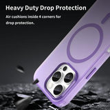 iPhone 16 Pro UltraGuard Matte MagSafe Cover - Mørk lilla