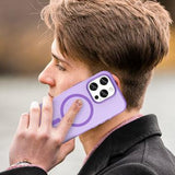 iPhone 16 Pro UltraGuard Matte MagSafe Cover - Mørk lilla