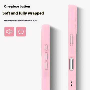 iPhone 16 Pro Bølgekant magnetisk hybrid cover - pink