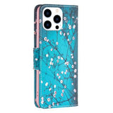 iPhone 16 Pro Wonder Series Pung - Hvid Blomster