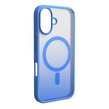 iPhone 16 Puro Gradient Hybrid Cover - MagSafe-kompatibelt - Blå