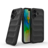 iPhone 16 Rugged TPU Cover - Sort