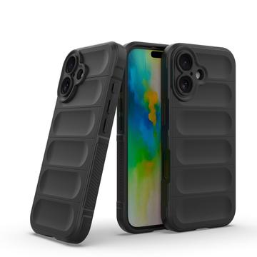 iPhone 16 Rugged TPU Cover - Sort