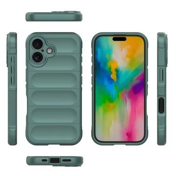 iPhone 16 Rugged TPU Cover - Grøn