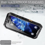iPhone 16 Shellbox M Series IP68 vandtæt cover - dykkercover med MagSafe-kompatibilitet - Sort