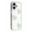 iPhone 16 Funklende Kærlighed og Perle Hybrid Cover - Hvid