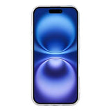 iPhone 16 Funklende Kærlighed og Perle Hybrid Cover - Gul