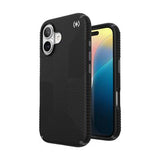 iPhone 16 Speck Presidio2 Grip Hybrid Cover - Sort