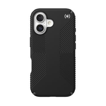 iPhone 16 Speck Presidio2 Grip Hybrid Cover - Sort