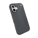 iPhone 16 Speck Presidio2 Grip Hybrid Cover - Grå