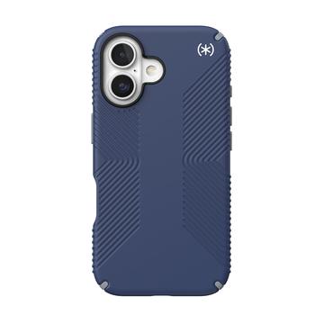 iPhone 16 Speck Presidio2 Grip Hybrid Cover - Blå