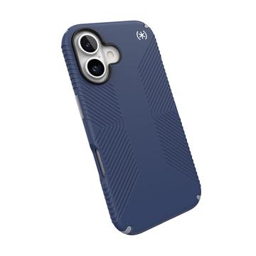 iPhone 16 Speck Presidio2 Grip Hybrid Cover - Blå