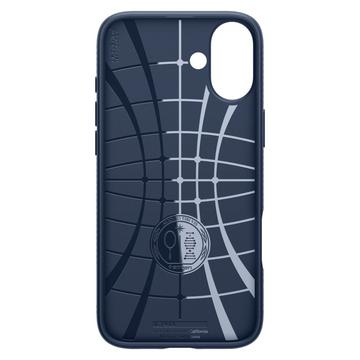 iPhone 16 Spigen Liquid Air TPU Cover - Navy Blå