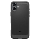 iPhone 16 Spigen Rugged Armor Mag TPU Cover - Sort