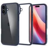 iPhone 16 Spigen Ultra Hybrid Cover - Mørkeblå