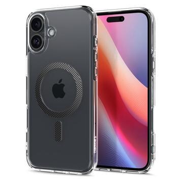 iPhone 16 Spigen Ultra Hybrid Mag Cover - Karbonfiber / Klar