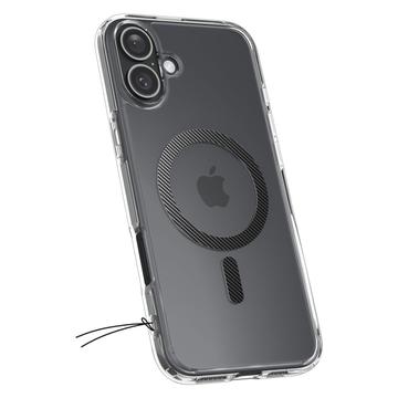 iPhone 16 Spigen Ultra Hybrid Mag Cover - Karbonfiber / Klar