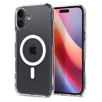iPhone 16 Spigen Ultra Hybrid Mag Cover - Hvid / Klar