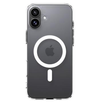 iPhone 16 Spigen Ultra Hybrid Mag Cover - Hvid / Klar