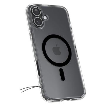 iPhone 16 Spigen Ultra Hybrid Mag Cover - Sort / Klar
