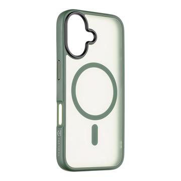 iPhone 16 Tactical MagForce Hyperstealth Hybrid Cover - Skovgrøn