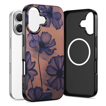 iPhone 16 Tech-Protect Lamano MagSafe Cover - Fløjlsnat