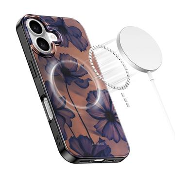 iPhone 16 Tech-Protect Lamano MagSafe Cover - Fløjlsnat