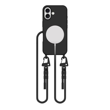 iPhone 16 Tech-Protect MagNecklace MagSafe Cover - sort