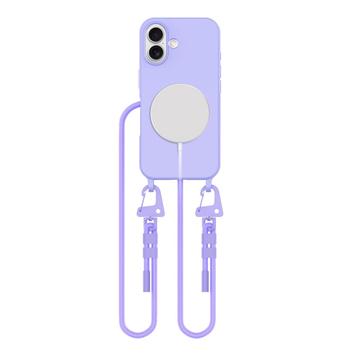 iPhone 16 Tech-Protect MagNecklace MagSafe Cover - Lavendel