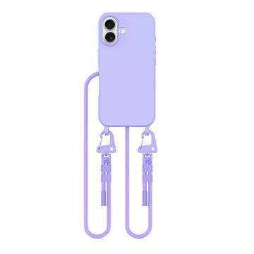 iPhone 16 Tech-Protect MagNecklace MagSafe Cover - Lavendel