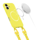 iPhone 16 Tech-Protect MagNecklace MagSafe Cover - Gul