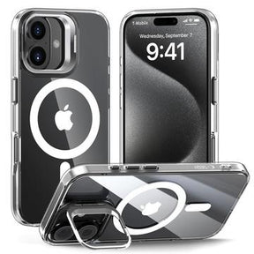 iPhone 16 Tech-Protect MagStand MagSafe Cover - Klar