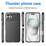 iPhone 16 Thunder Series TPU Cover - Sort