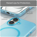 iPhone 16 UltraGuard Matte MagSafe Cover - Blå