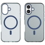 iPhone 16 UltraGuard Matte MagSafe Cover - mørkeblå