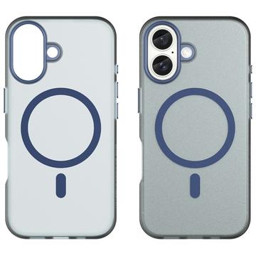 iPhone 16 UltraGuard Matte MagSafe Cover - mørkeblå