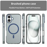 iPhone 16 UltraGuard Matte MagSafe Cover - mørkeblå