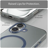 iPhone 16 UltraGuard Matte MagSafe Cover - mørkeblå