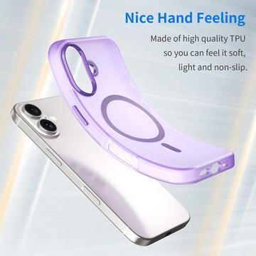 iPhone 16 UltraGuard Matte MagSafe Cover - mørk lilla