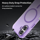 iPhone 16 UltraGuard Matte MagSafe Cover - mørk lilla