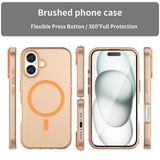 iPhone 16 UltraGuard Matte MagSafe Cover - Orange