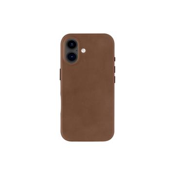iPhone 16 dbramante1928 Roskilde MagSafe Læder Cover - Mørk Tan