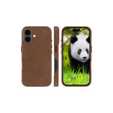 iPhone 16 dbramante1928 Roskilde MagSafe Læder Cover - Mørk Tan